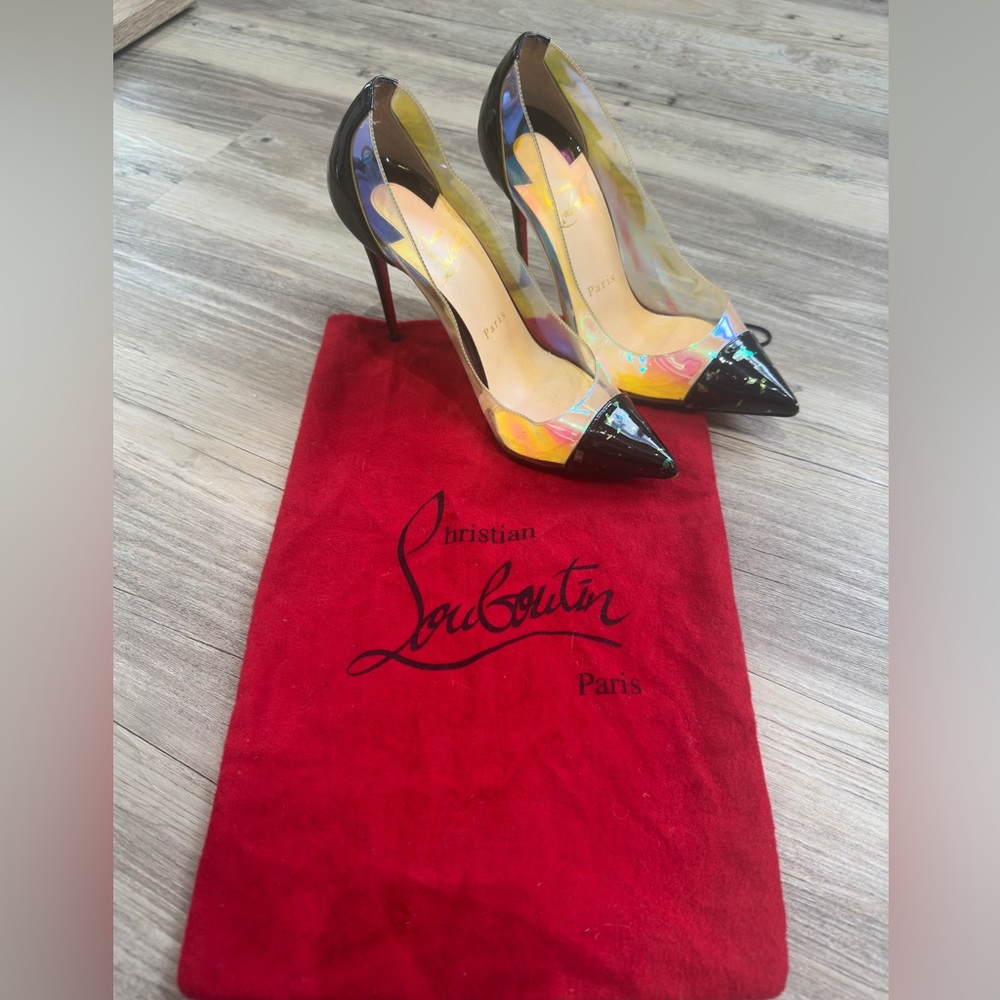 Christian Louboutin Black Heels size 38